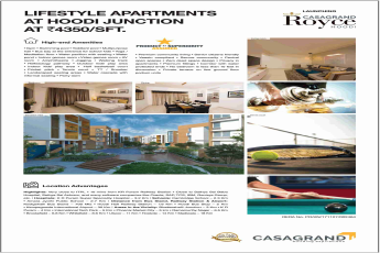 Launching Casagrand Royce in Bangalore